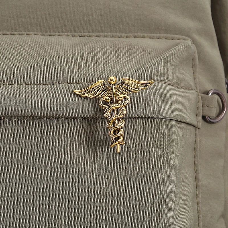 Custom Medicine Symbol Brooches Lapel Badges  Animal Jewelry Gift for Doctor Nurse Friends