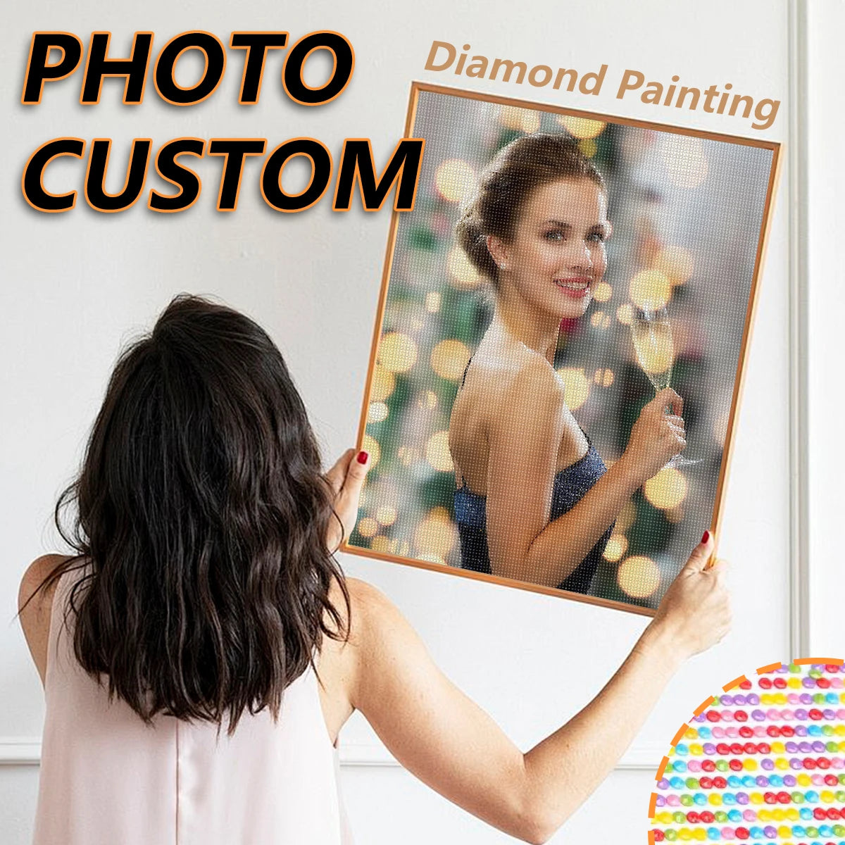 Custom Diamond Painting Creative photo customization photo customization.