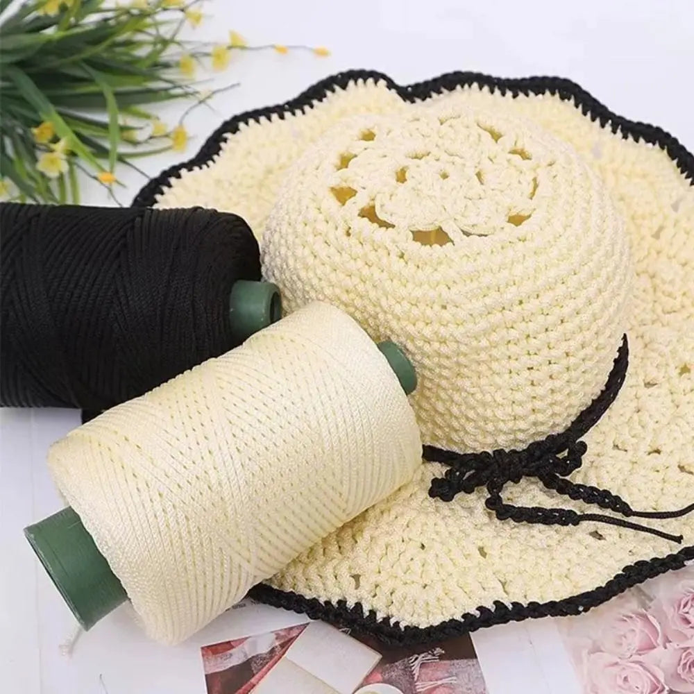 3mm Handmade Ice Rope Thread DIY Hook Cushion Beginners Crochet Yarn