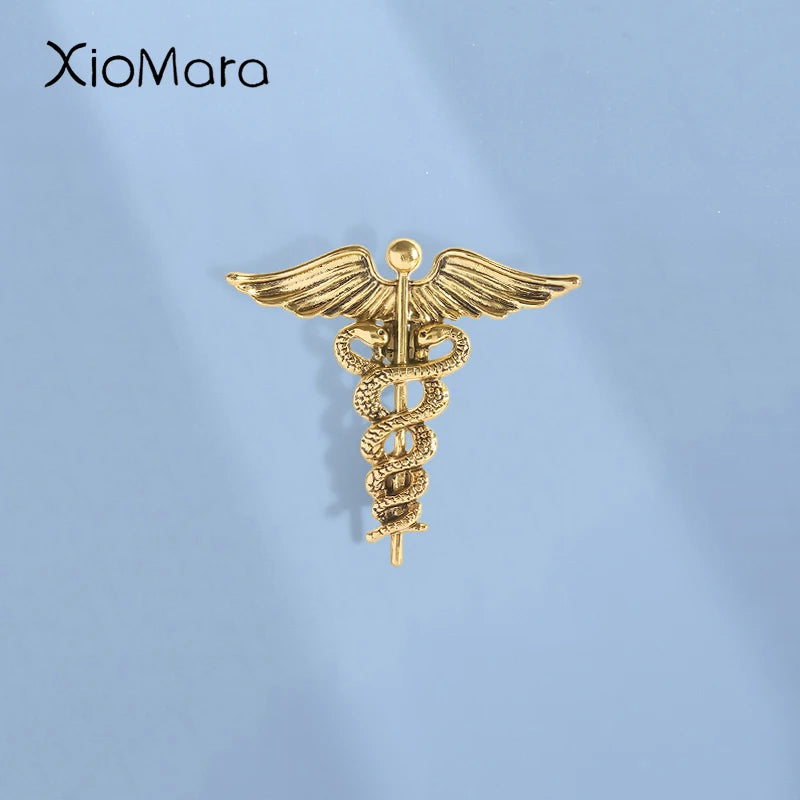 Custom Medicine Symbol Brooches Lapel Badges  Animal Jewelry Gift for Doctor Nurse Friends
