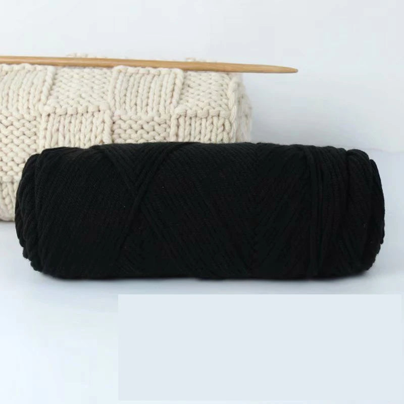 8-strand Cotton Select Yarn 100g, Light Worsted Thick Yarn For DIY Knitting Baby Wool Crochet Scarfcoat Sweater Weave Thread