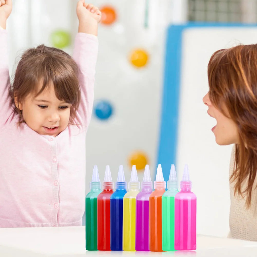 DIY Magic Water Kids Handmade Craft Painting Stickers Fairy Gel Ocean MoldEducation