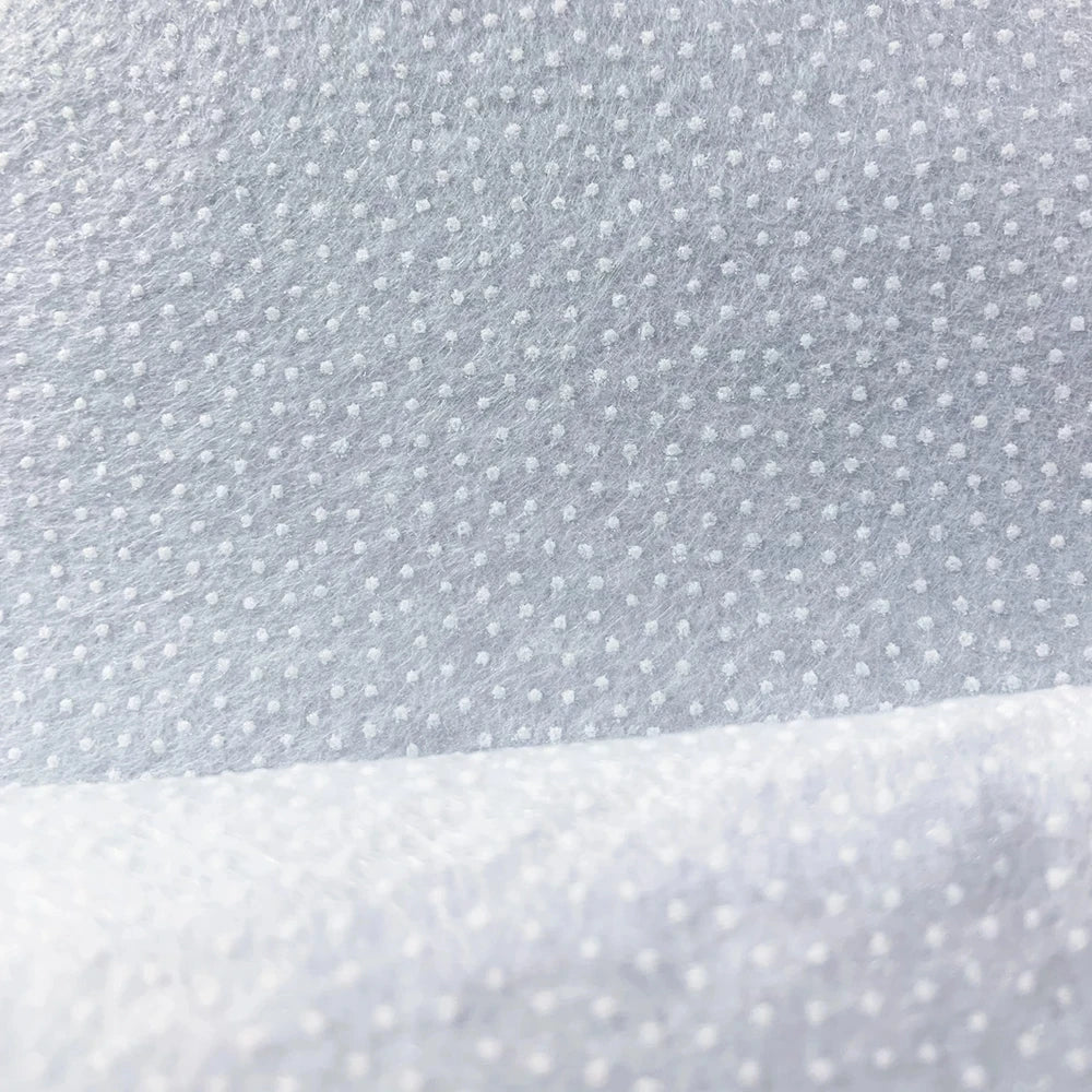 Single Side Adhesive Cotton Batting Cream Interlining Filler Perfect For Purse Craft DIY Fabric