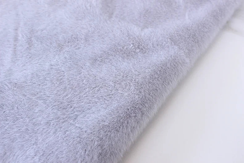 Plush Encryption Thickening fabric solid Solf Atrtificial