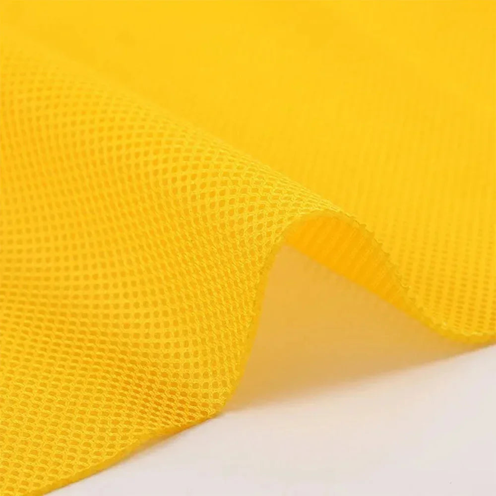 Breathable 3D Mesh Fabric Air Layer Solid Color