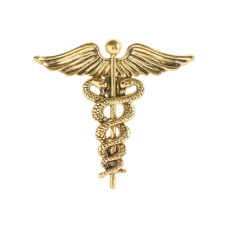 Custom Medicine Symbol Brooches Lapel Badges  Animal Jewelry Gift for Doctor Nurse Friends