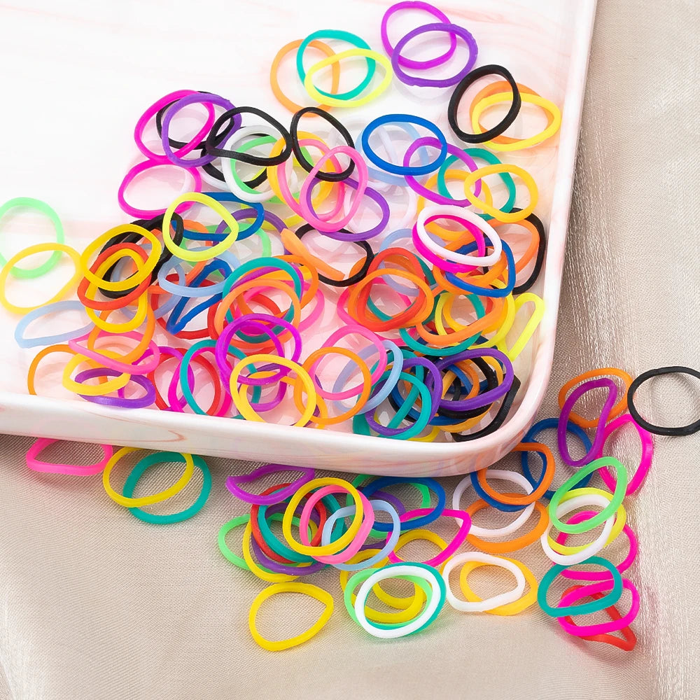 Bracelet Making Kit with Crochet Hook DIY Rubber Band Woven Bracelet