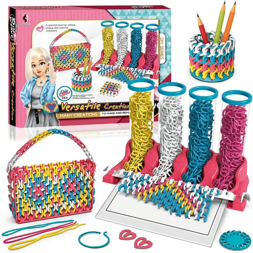 DIY Toys Puzzle Creative Ribbon Woven Hand Ropes