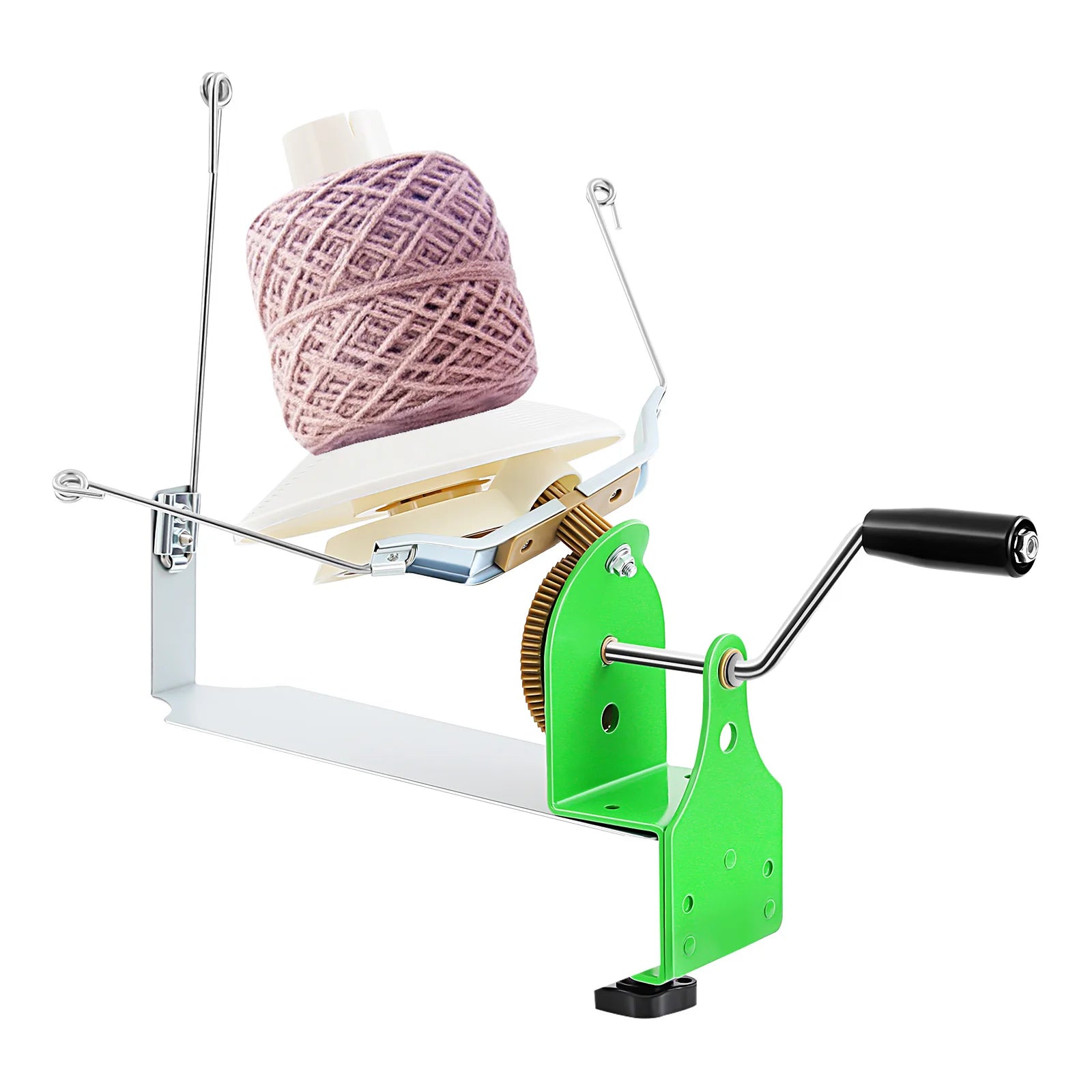 Large Capacity Yarn Winder, Hand Operated Yarn Baller