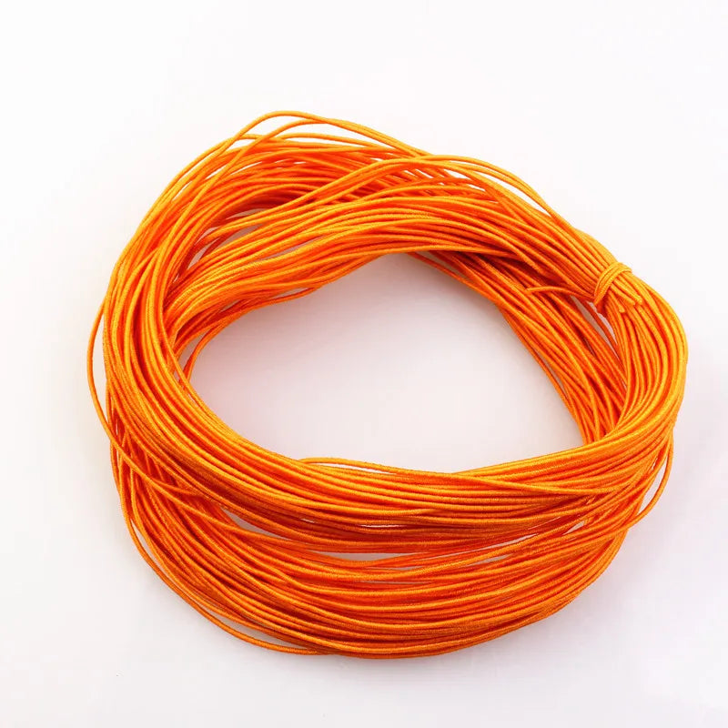 Braided Elastic Cord Beading Threads Stretch String  Crafting Cords