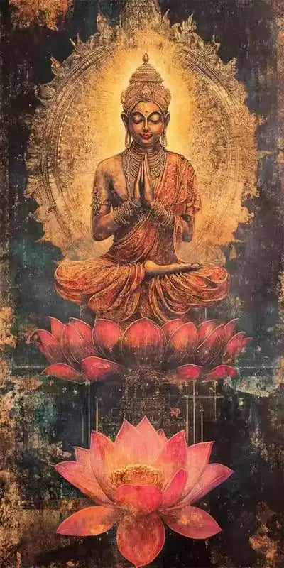 Abstract Buddha Large Size DIY Diamond Painting New Collection.