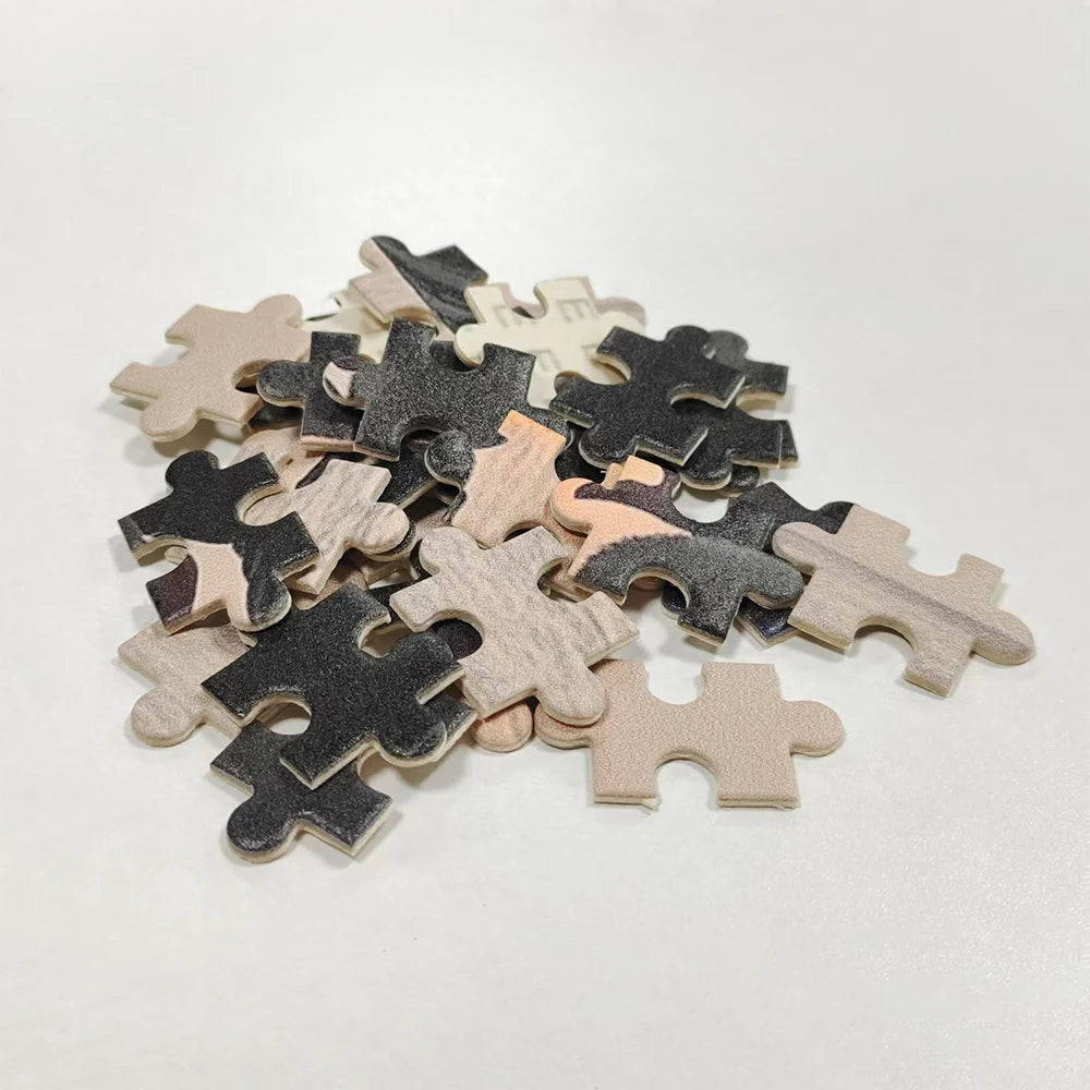 【Custom Framed Wooden Puzzles, Custom Graduation Photo Puzzles as Gifts, Personalized, Multiple Color Sizes Wooden Frames, Gifts