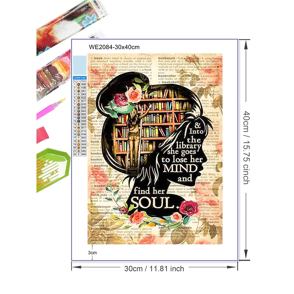 6 Kinds of Patterns, Diamond  Art Adults Painting Kit Crafts