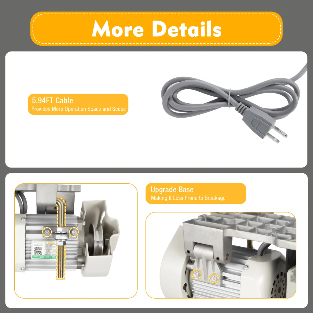 4500rpm 110V 600W Brushless Sewing Machine Motor for light to heavy-duty work