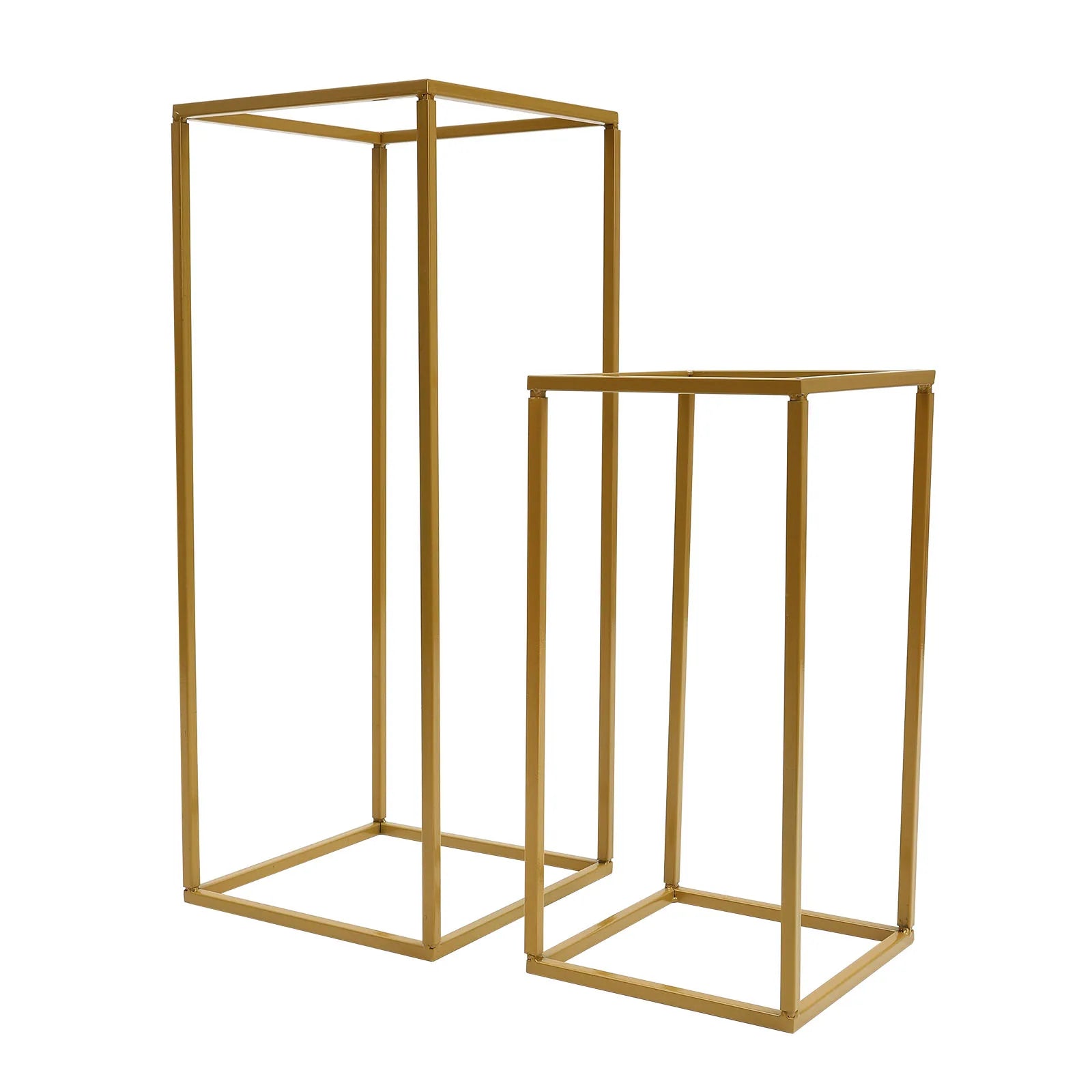4 Piece Gold 
Flower Stand Set  Tall  DIY Decoration Holder