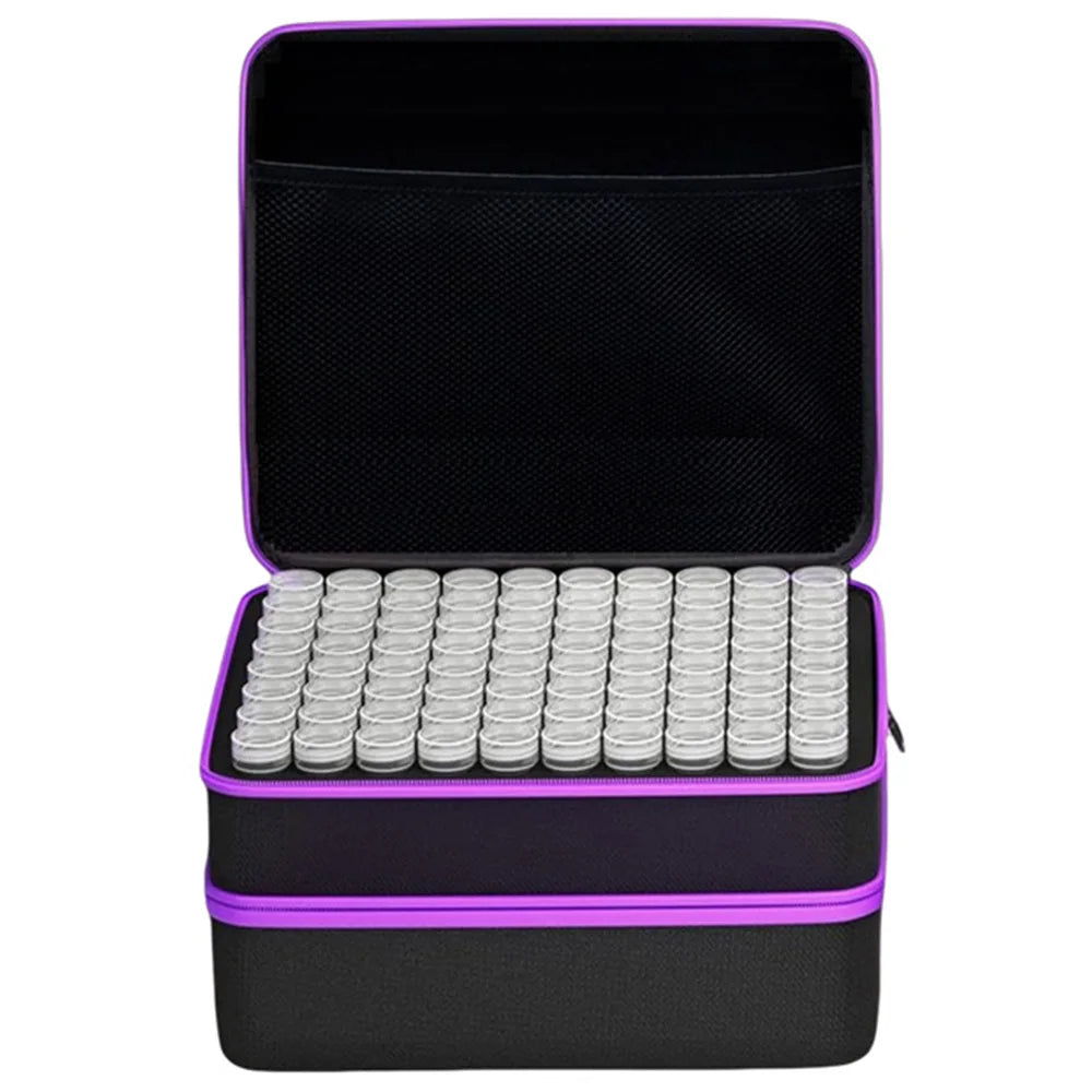 30/60/120/240 Jars DIY Diamond Painting Multifunctional Storage Box