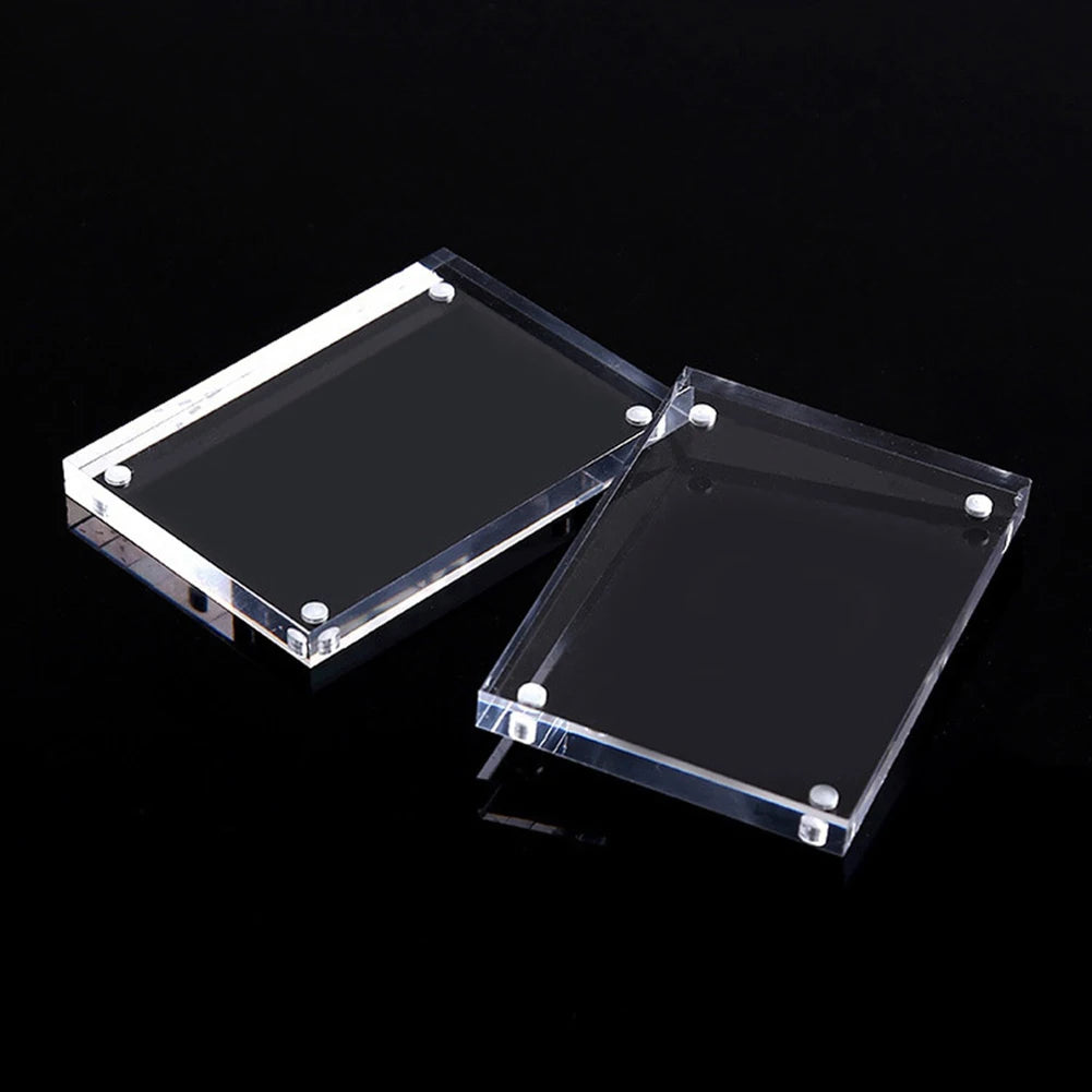 Photo Frame Transparent Acrylic Photo Frame Magnetic Poster Display