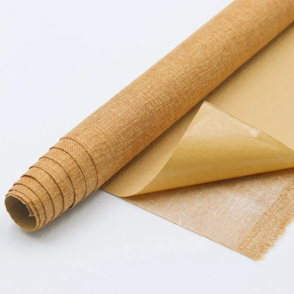 Self Adhesive Linen Fabric