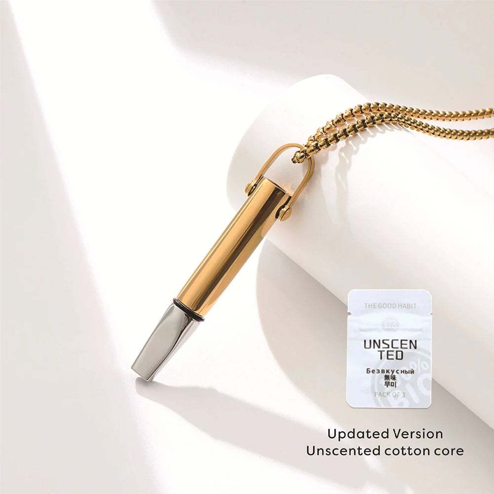 Breathing Resistance Whistle Necklace Breathing Necklace