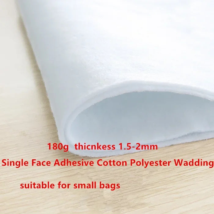 50*100cm Self Adhesive Sticker Cotton Polyester Padding DIY Craft Self Adhesive Upholstery Filling Wadding Quilting Batting
