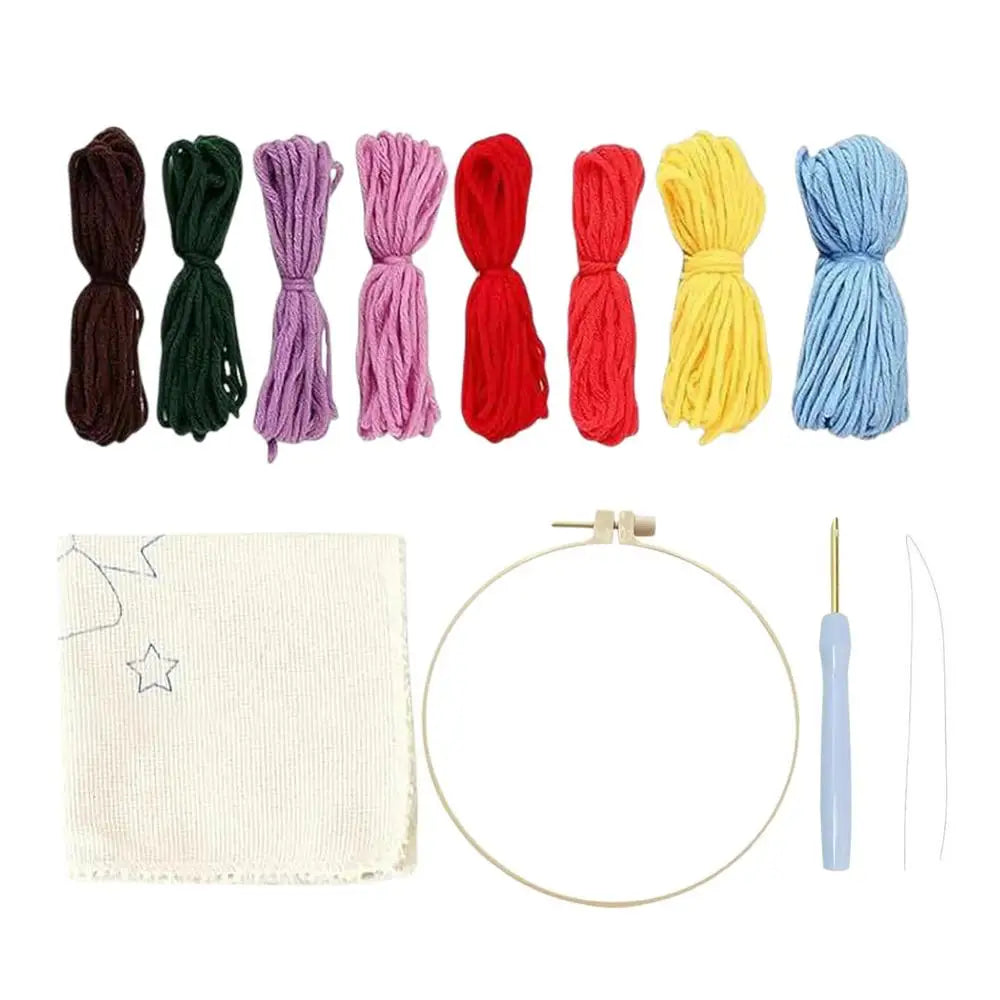 Punch Needle Embroidery Starters Kit Punch Needle Kit