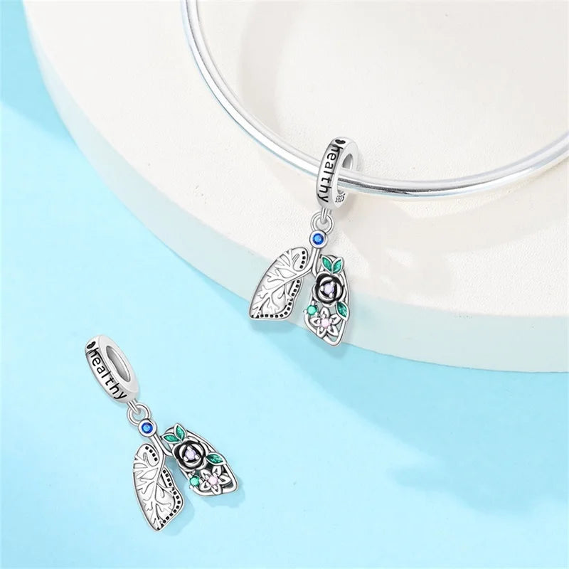 Original 925 Sterling Silver Charm Beads Medical Series