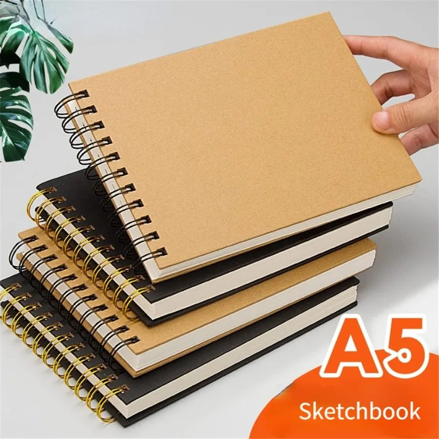 Portable Sketchbook Student Hand-painted Blank Paper