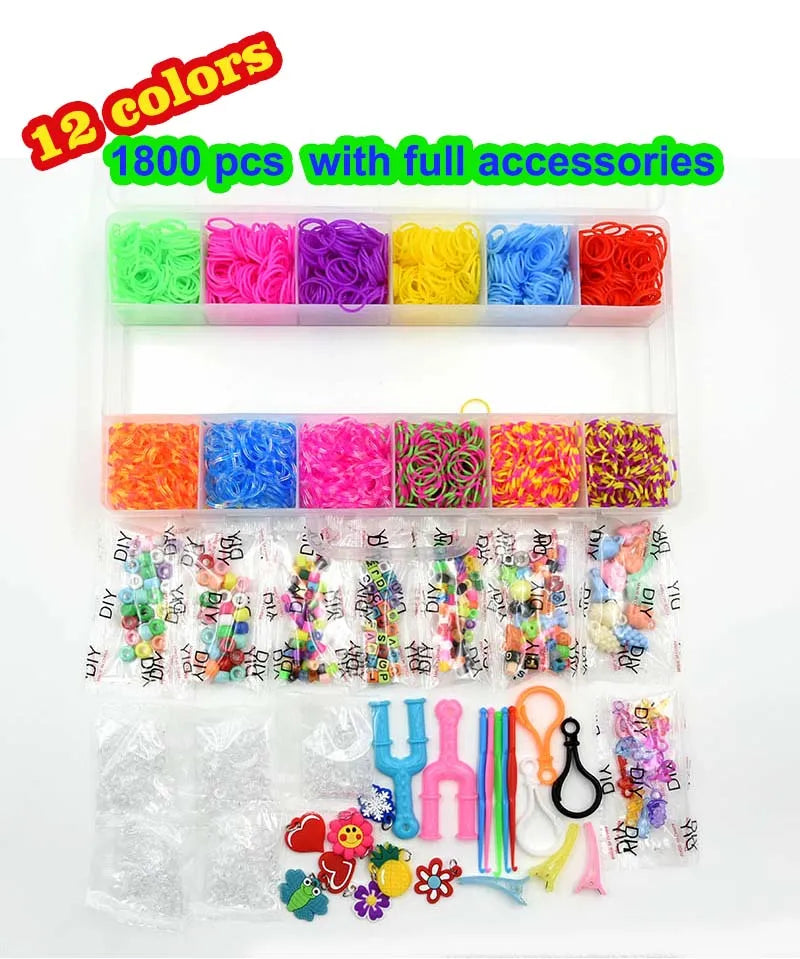 4500+ Rubber Band Bracelet Making Kit, Friendship Bracelets Making Kit Gifts