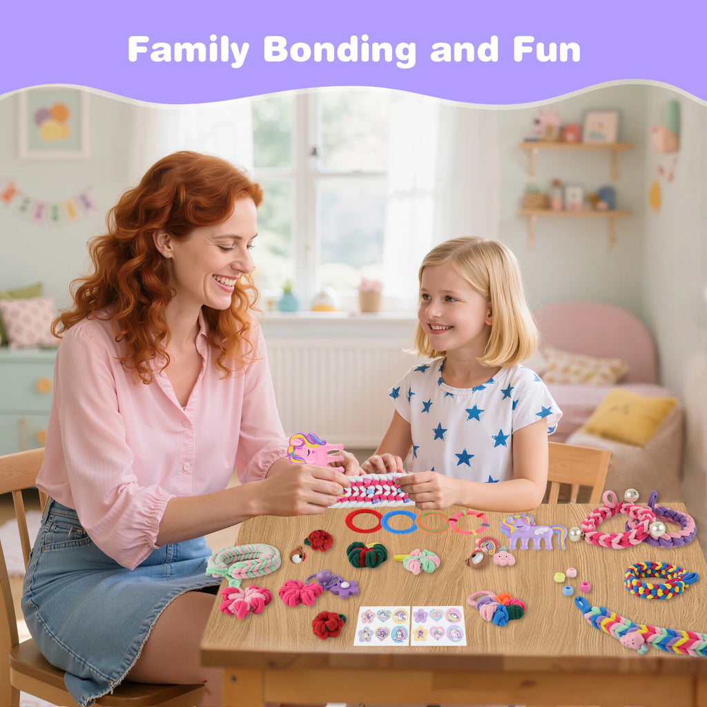Bracelet Making Kit for Girls Rubber Band Friendship Bracelet