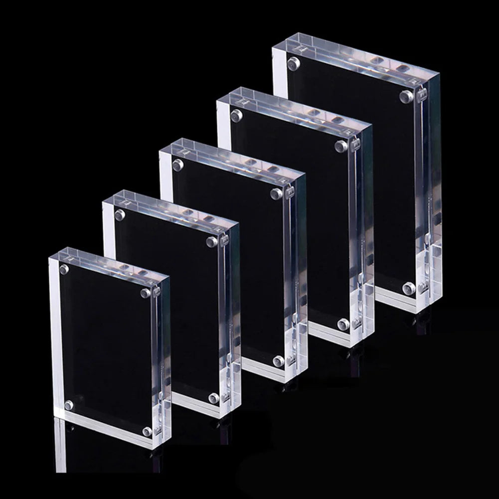 Photo Frame Transparent Acrylic Photo Frame Magnetic Poster Display