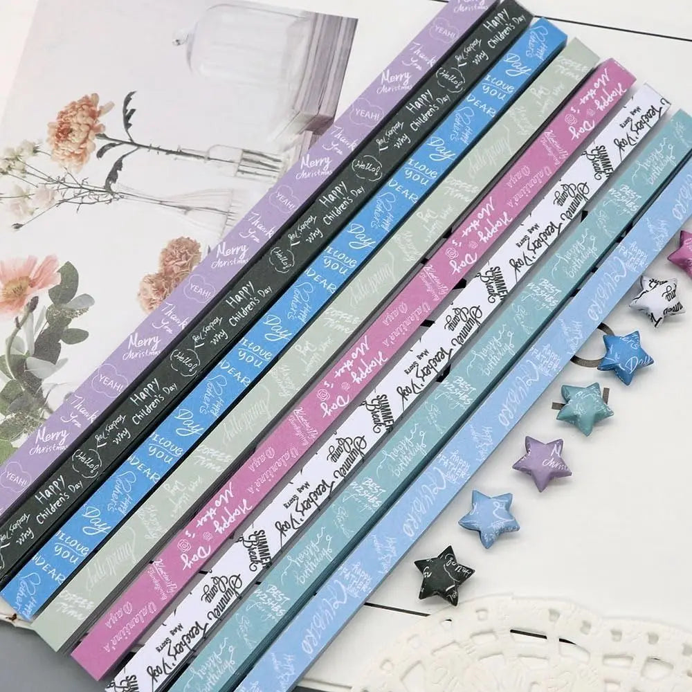 540 Sheets Origami Paper Stars DIY Hand Crafts Origami  Paper