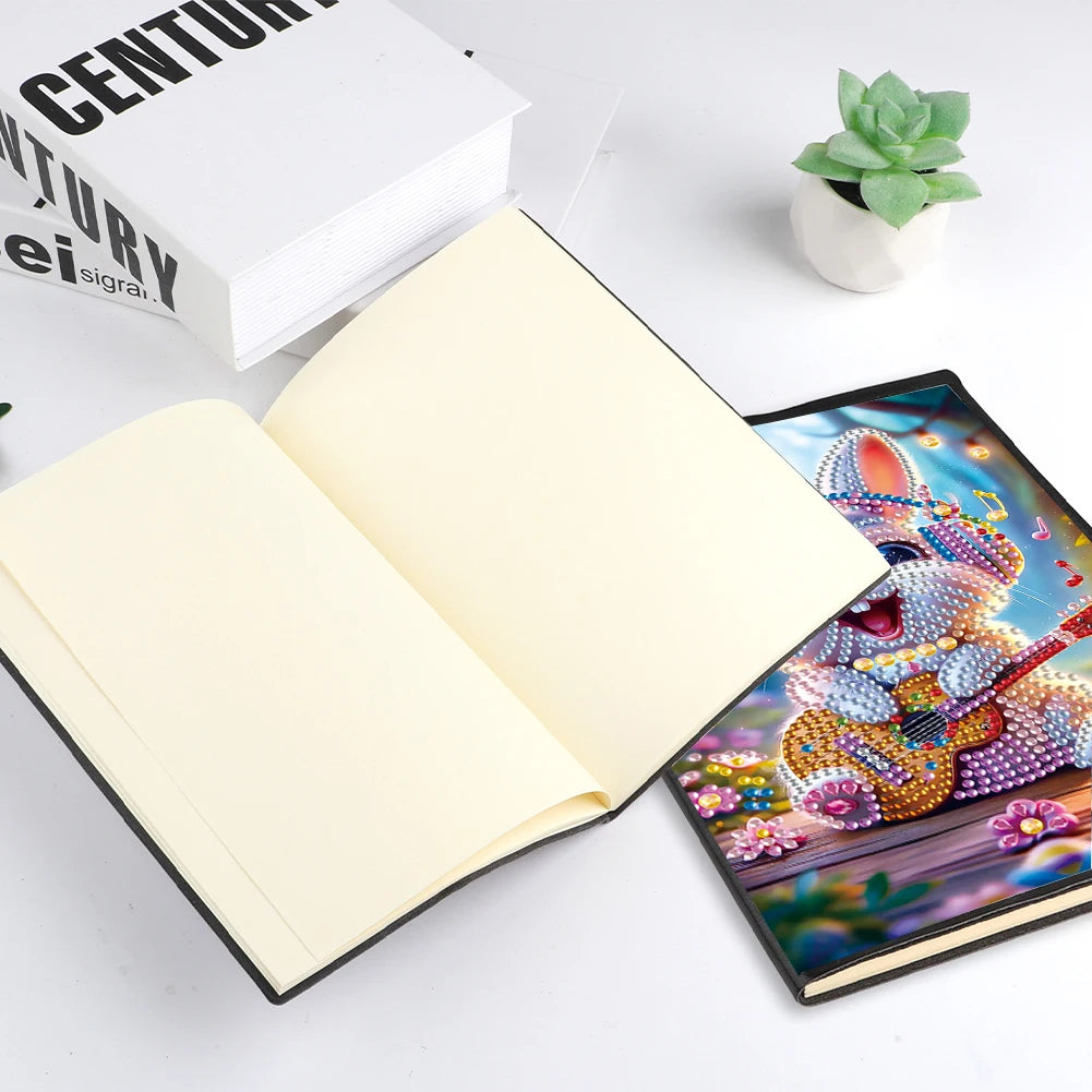 New 50-Page A5 Size 5D DIY Diamond Art Painting Notebook Kit