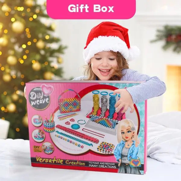 DIY Toys Puzzle Creative Ribbon Woven Hand Ropes