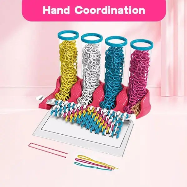 DIY Toys Puzzle Creative Ribbon Woven Hand Ropes