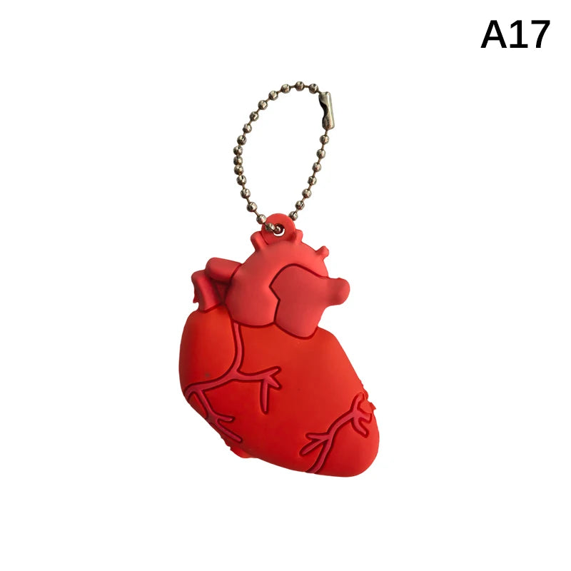 1PCS PVC Ampoule Bottle Opener Keychain Syringe-Shaped Cutter Nurse Doctor Aid Medication Vial Breaker Tool