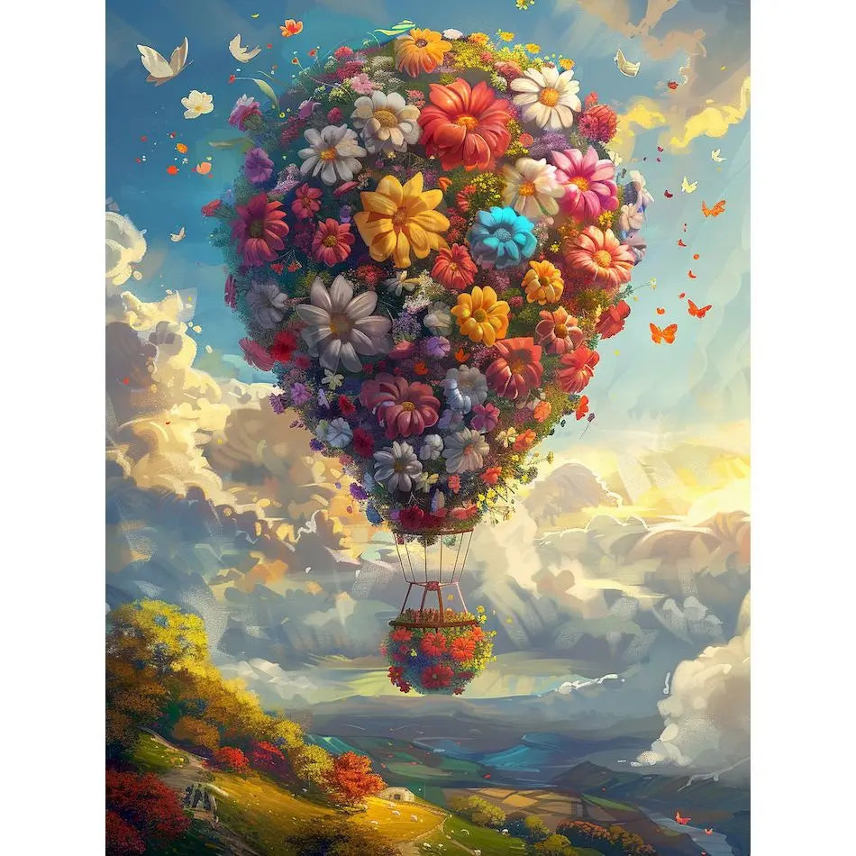 Diamond Painting Kits, Abstract object scenery, Drawings with Diamonds.