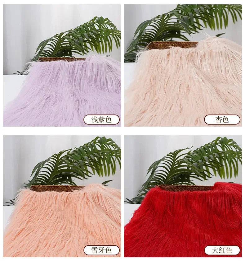 Long Hair Faux Fur Fabric