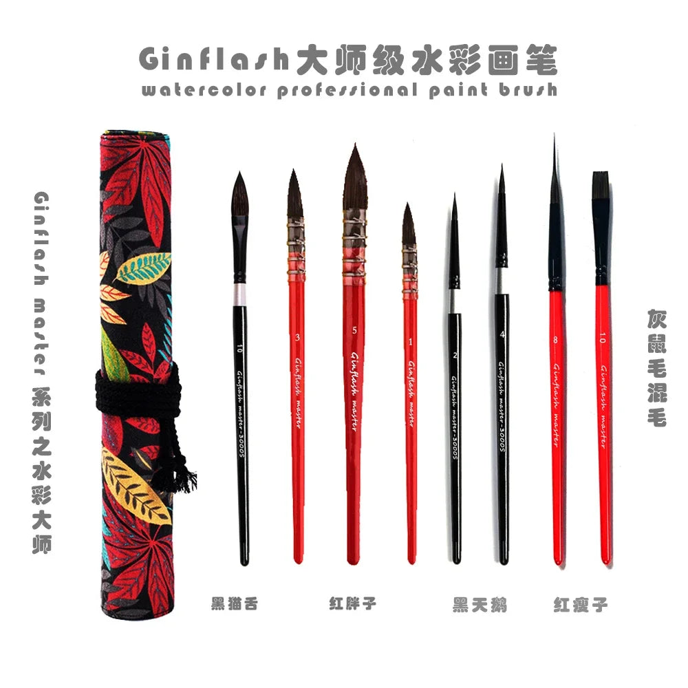 50/90 Color Solid Watercolor Paint Set , Metal Box