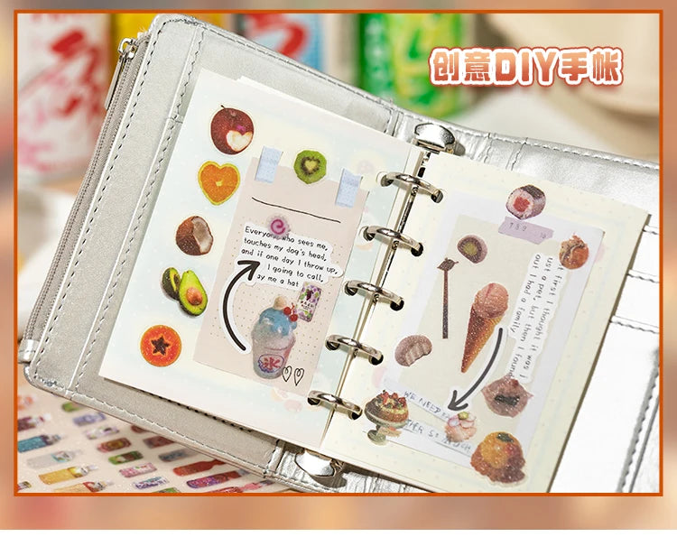 Waterproof Durable Sticker Book DIY Handbook , Decoration