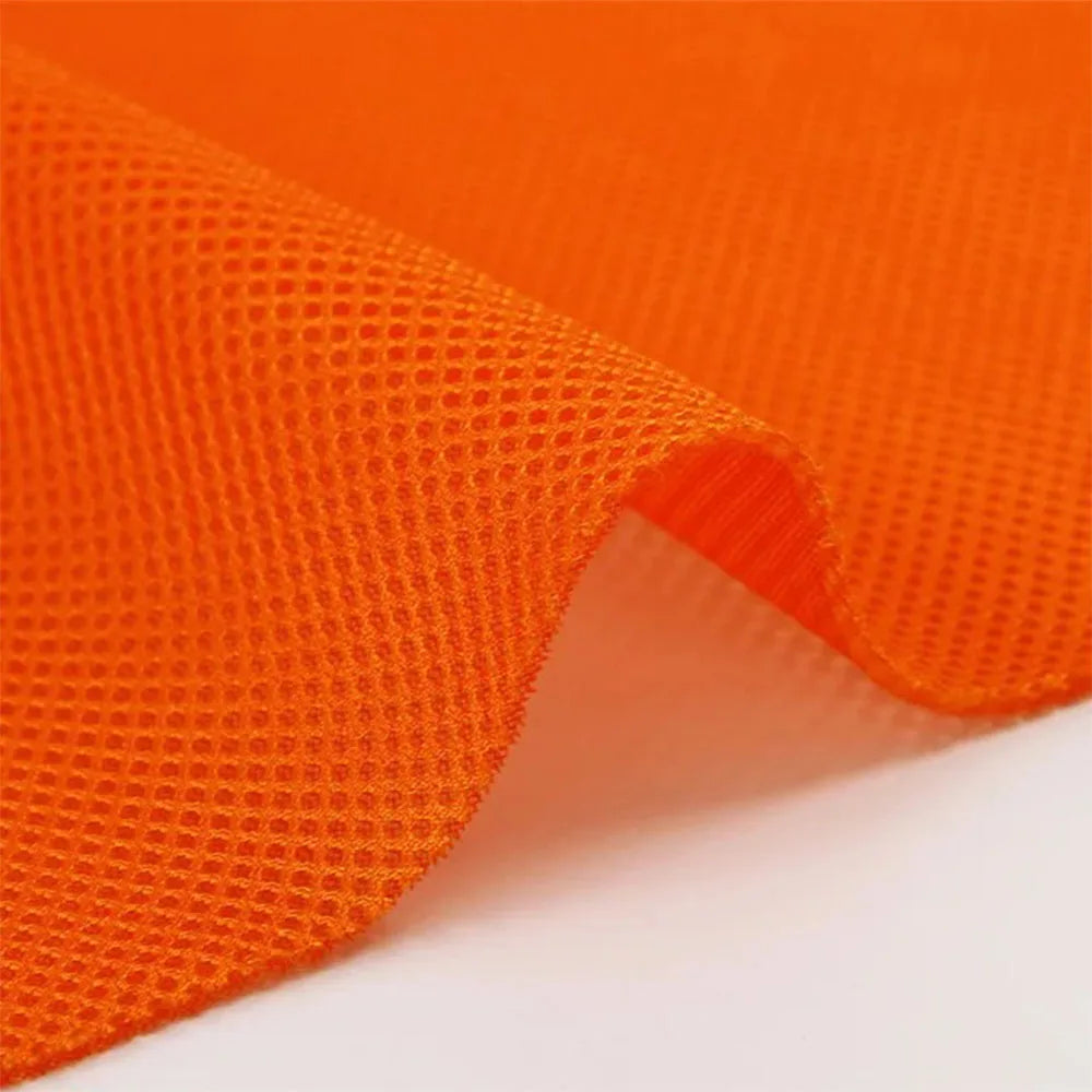 Breathable 3D Mesh Fabric Air Layer Solid Color