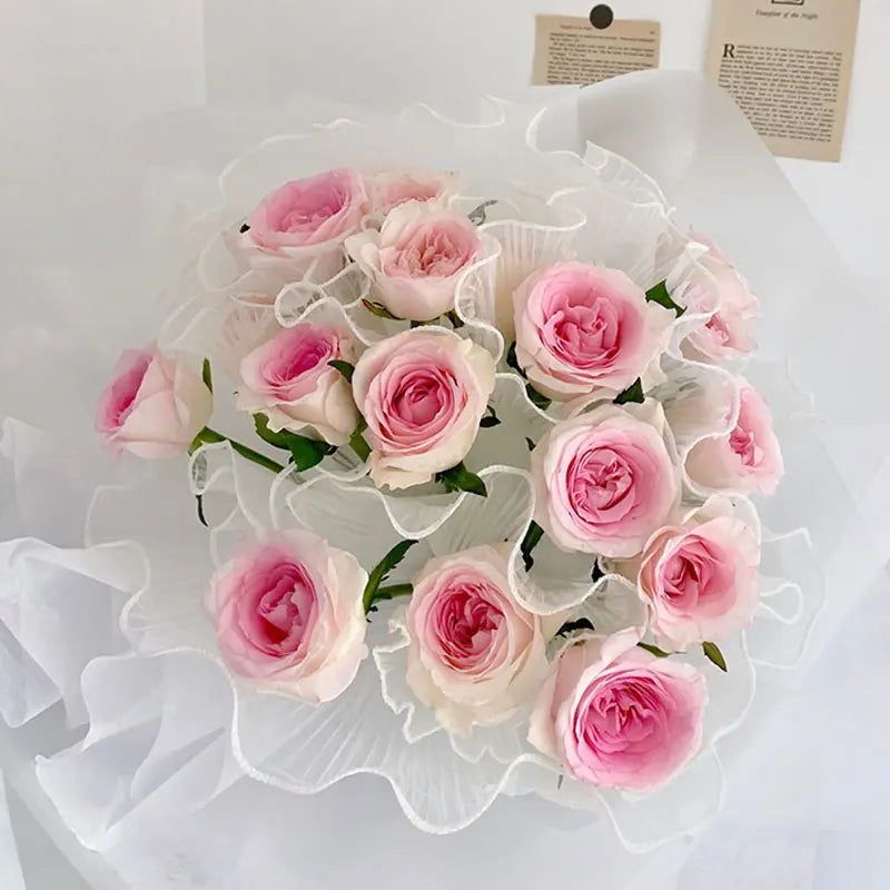 5Yards Bouquet Wrapping , Florist Packaging Lace Mesh