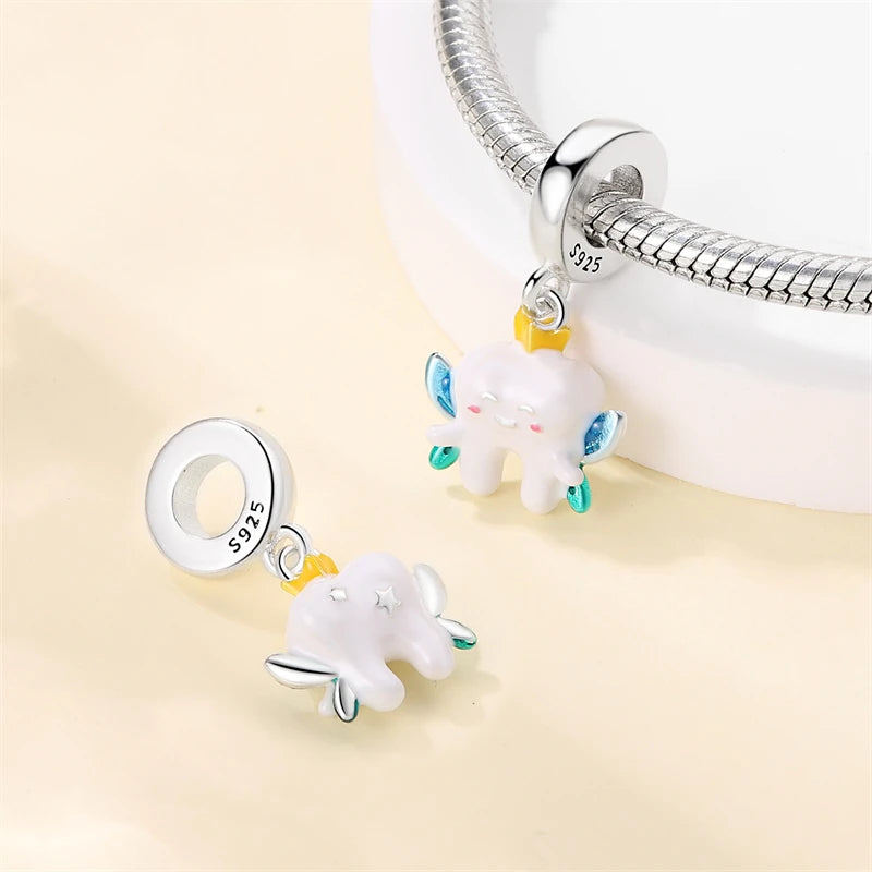 Original 925 Sterling Silver Charm Beads Medical Series