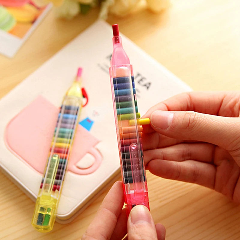 20 Colors/pcs Crayons Oil Pastel Creative Colored
