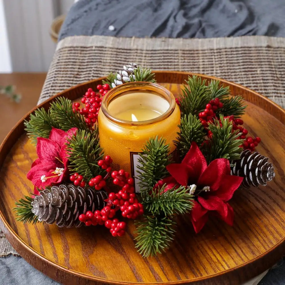 Wreath Long-Lasting Berry Harvest Wreath For Party