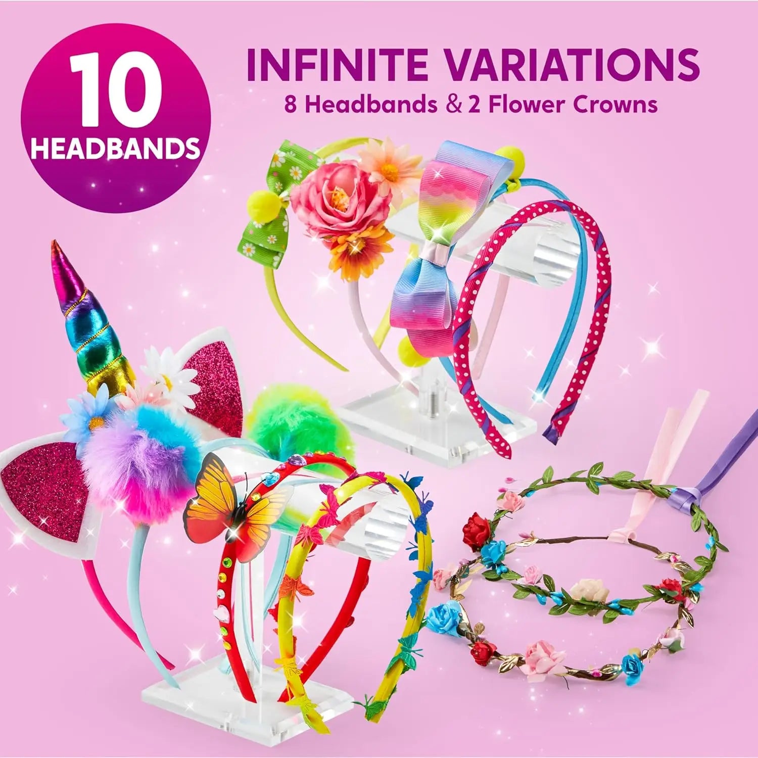 Headband Making Kit for Girls Kids Headbands DIY