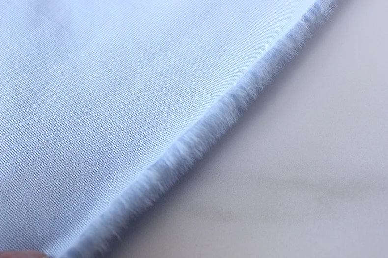 Plush Encryption Thickening fabric solid Solf Atrtificial