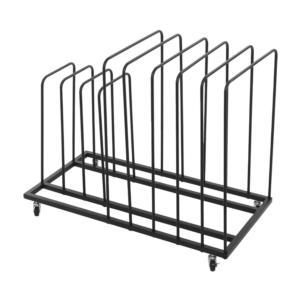 9 Slots Art Drying Painting, Art Storage Rack with Wheels