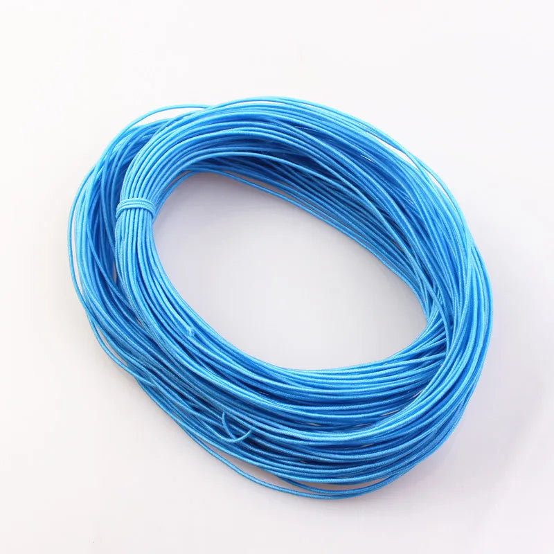 Braided Elastic Cord Beading Threads Stretch String  Crafting Cords