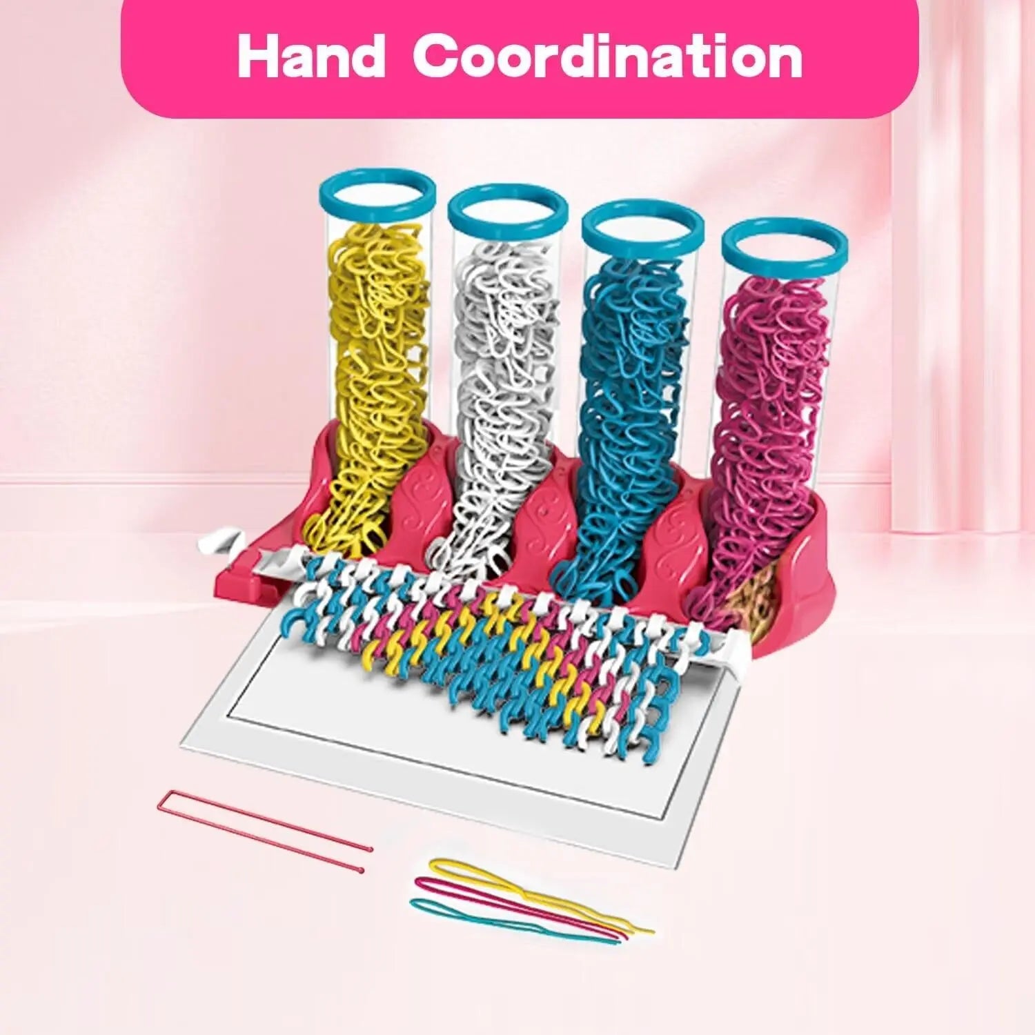 DIY Toys Puzzle Creative Ribbon Woven Hand Ropes