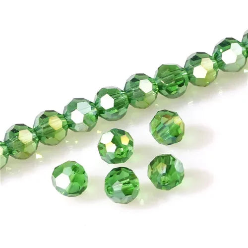 Round Spacer Glass Beads For Jewelry Making DIY Accessories